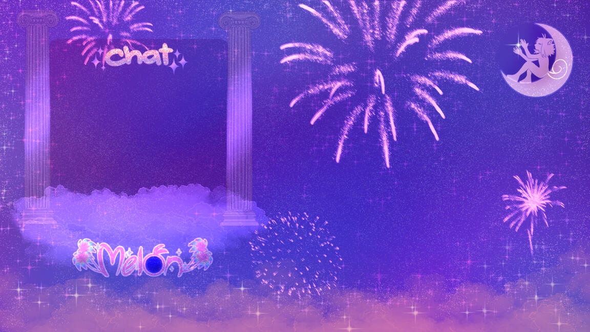 my just chatting overlay