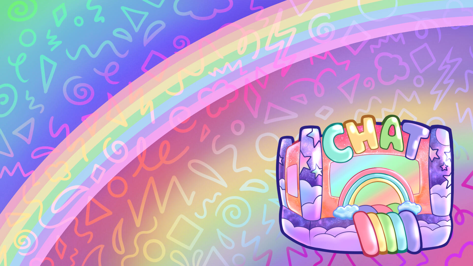 bouncy house just chatting overlay