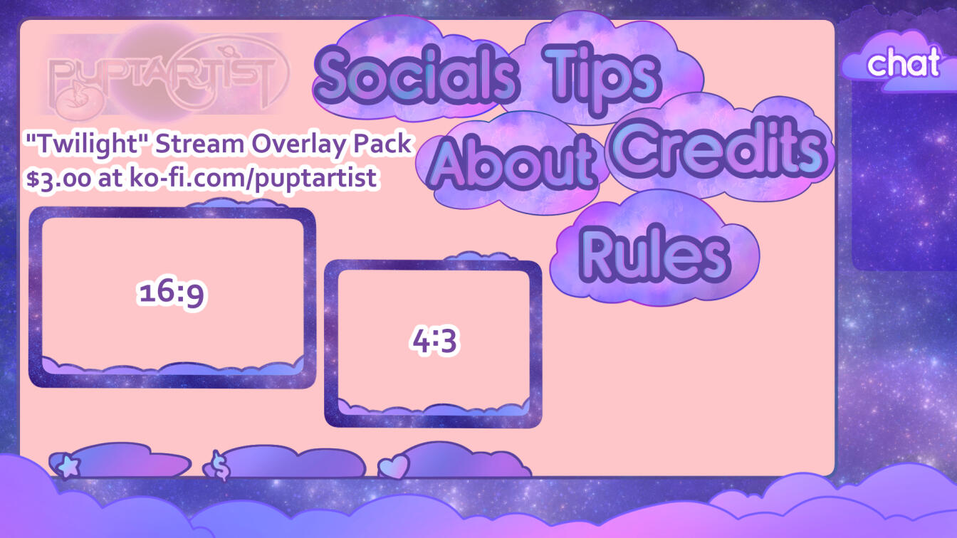 Cloud overlay, 3 USD for anyone to buy