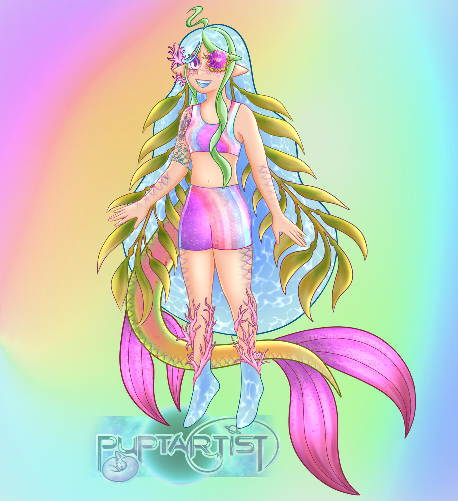 Arkadia (Arkveld monster girl commission)